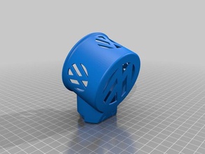 vw amarok cup holder automotive 3d print model - Mito3D