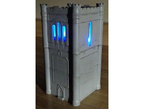 commande tower deck box mtg jouet jeu accessoires commandant de bord deckbox pont titulaire edh la magie cueillette boîte 3d print model - Mito3D