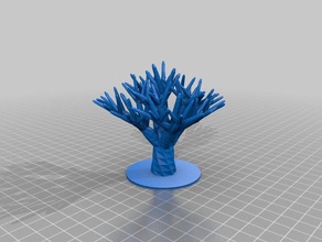 athenab personalizado de la base del árbol 3d print model - Mito3D