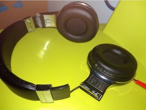 headphones repair brand avenzo audio bluetooth cascos helmet mount part reparar 3d print model - Mito3D