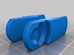hypercube-Bett Kabel-Kette 2020 extrusion hypercube 3d print model - Mito3D