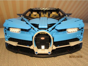 lego bugatti chiron servo motor de la construcción los juguetes compatible technic soporte del 3d print model - Mito3D