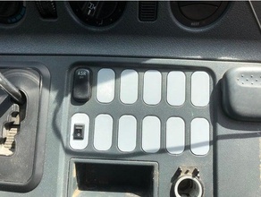 mercedes sprinter van kapağı anahtarı 3d baskı 3d print model - Mito3D