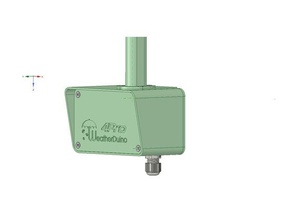 caso weatherduino monitor de calidad del aire ii versión al libre diy 3d print model - Mito3D