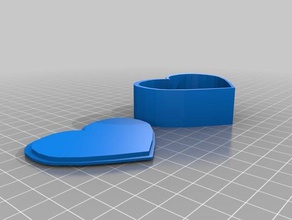 heart box 3d printing 3d print model - Mito3D