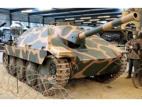 hetzer tank 3d-Drucker Modelle 3d print model - Mito3D