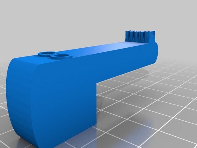 pulsador cambio filamento 3D print model - Mito3D