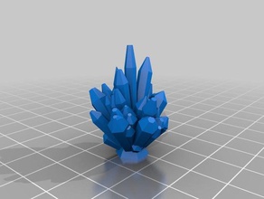 il mio personalizzato casuale di cristallo generator2 su misura 3d print model - Mito3D