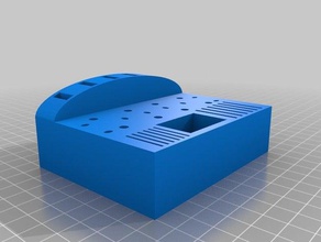 deskstand sd-cards allenkeys tool holders boxes 3d print model - Mito3D