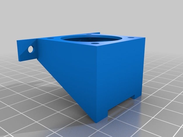 monoprice maker wählen Sie v2-Lager-fan-duct 3d Drucker - Zubehör Kühlkanal Lüfter v2 Lager 3D print model - Mito3D