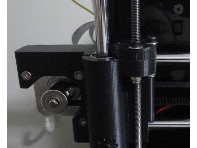flange m5 nut 3d printing thread tr8 3D print model - Mito3D