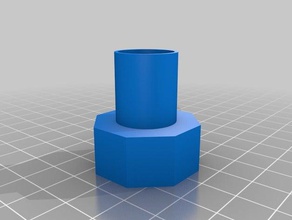 female hose connector 12 34 outdoor garden home yarn 3d print model - Mito3D
