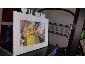 mothers day picture frame camera photo 3d print model - Mito3D