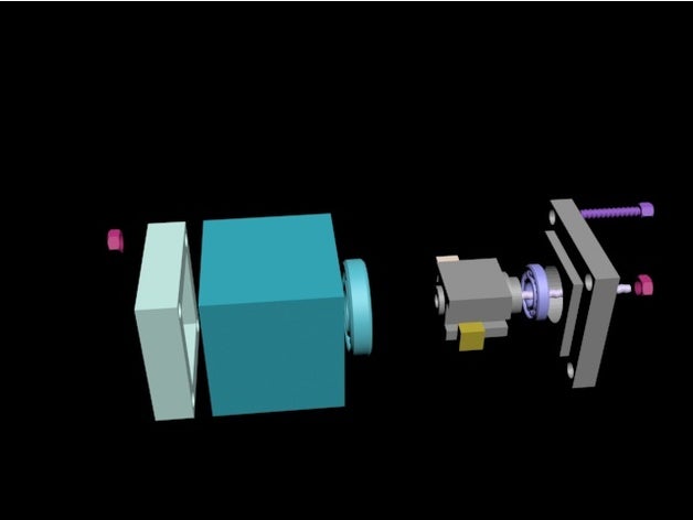 sensor hall potenciômetro 2dof eletrônica pote potenciometro biblioteca jquery simulador 3D print model - Mito3D