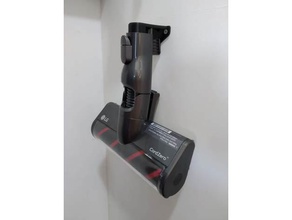 lg a9 cordzero attachment wall holder organization vacuum mount 3d print model - Mito3D