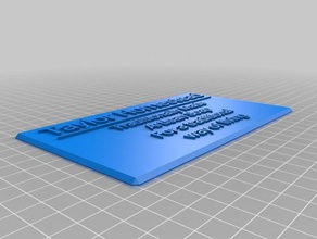 taylor homestead sign office customized 3d print model - Mito3D