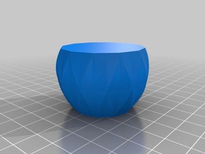 vaso de 30 mm decoração personalizado 3d print model - Mito3D
