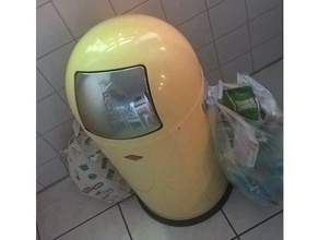 A Ş pushboy yedek çöp torbası kavrama mutfak yemek Çöp Kutusu tutucu parça 3d print model - Mito3D