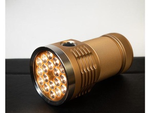 emisar d18 optic ring flashlight 3d print model - Mito3D