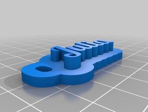 julia personnalisé 3d print model - Mito3D