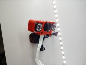 pi camera case infrared go pro mount gopro picamera 3d print model - Mito3D