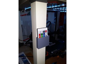 led, control remoto accesorios 3d print model - Mito3D