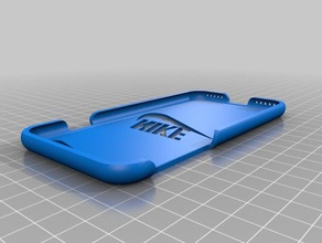 iphone 8 case nike logo mobile 3d print model - Mito3D