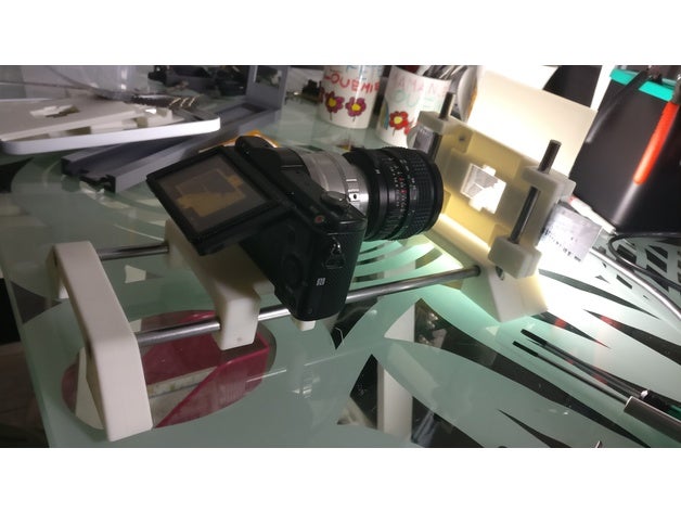 dslr 35mm negatif film tarama kamera 3D print model - Mito3D