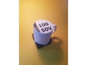 condensateur de la coupe du capcup cuisine manger 3d print model - Mito3D