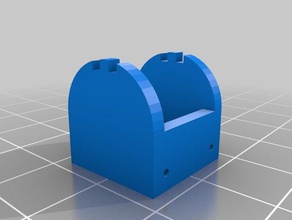battery holder parts customized 3d print model - Mito3D