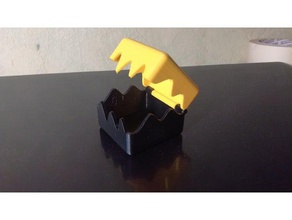 hungrig-box Container fantasy storage box Spielzeug 3d print model - Mito3D