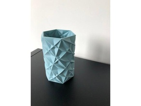 komplexe vase Container 3d print model - Mito3D