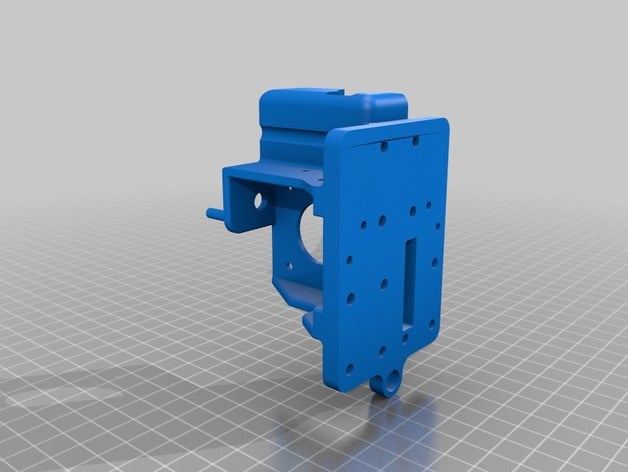 adjusted new a8 br34ker's anet titan v6 mount 3D print model - Mito3D