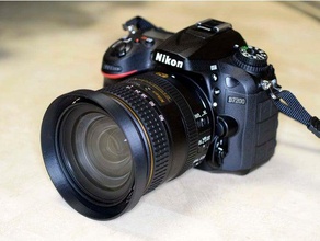 Nikon af-s dx 16-80 lens hood kamera nikon 3d print model - Mito3D