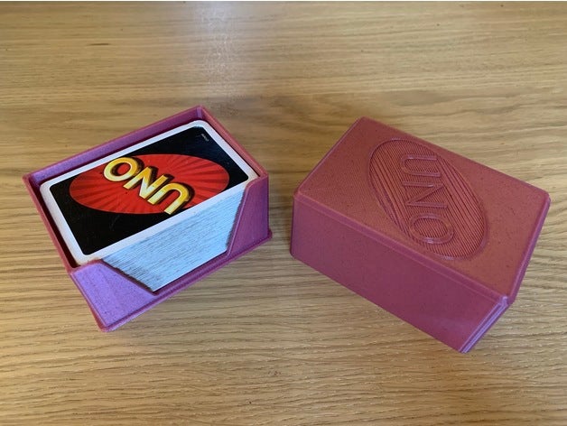another uno card box 3D print model - Mito3D