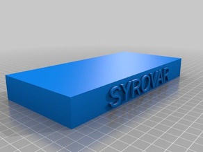 syrovar decor customized 3d print model - Mito3D