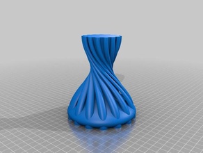 spiral vase Haushalt 3d print model - Mito3D
