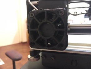40mm grelha da ventoinha 3d a impressora partes 3d print model - Mito3D