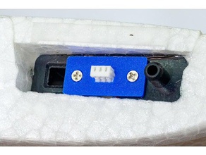 zohd dart wing servo connector retaining plate rc vehicles zohddart 3d print model - Mito3D