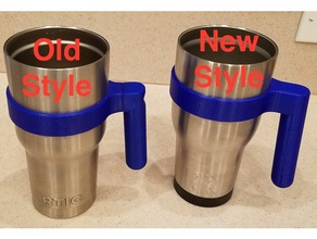 nuevo estilo rtic 30oz vaso de manejar cocina comedor la copa taza 3d print model - Mito3D