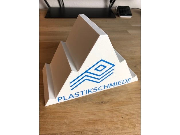 display stand business cards office card holder 3D print model - Mito3D