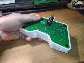 moldura da tampa arduino rc transmissor caso 3d print model - Mito3D