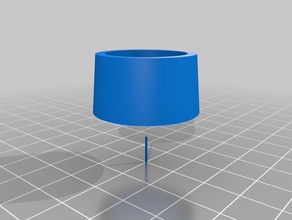 my customized tube end cap replacement parts 3d print model - Mito3D