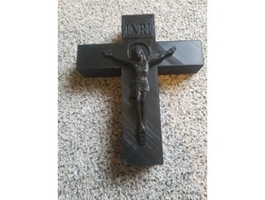 jésus de la croix modules jeux catholique crucifix masse 3d print model - Mito3D