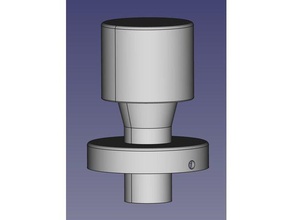 single dosing funnel quamar q50 kitchen dining 3d print model - Mito3D