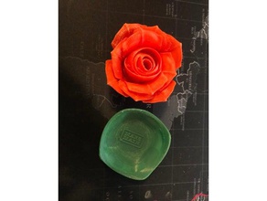 rose di base art bloom nel caso un fiore bouquet regalo doni la festa della mamma san valentino il giorno regali 3d print model - Mito3D