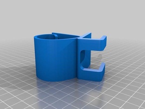 phone stand clip shelf mobile table 3d print model - Mito3D