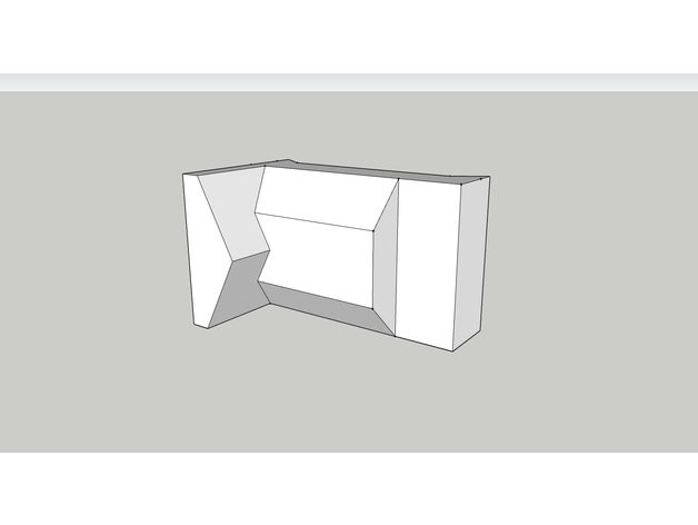 link-fermaporte nissan tiida versa automotive link al tappo della porta universale 3D print model - Mito3D
