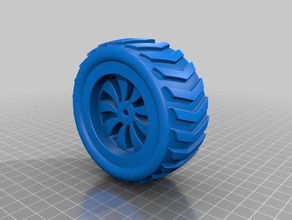 rc 110 neumáticos multiv2 3d de la impresora partes buggy coche radprofil felge rueda ruedas 3d print model - Mito3D