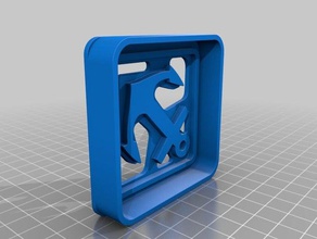 cortador de galletas anclaje 3d print model - Mito3D